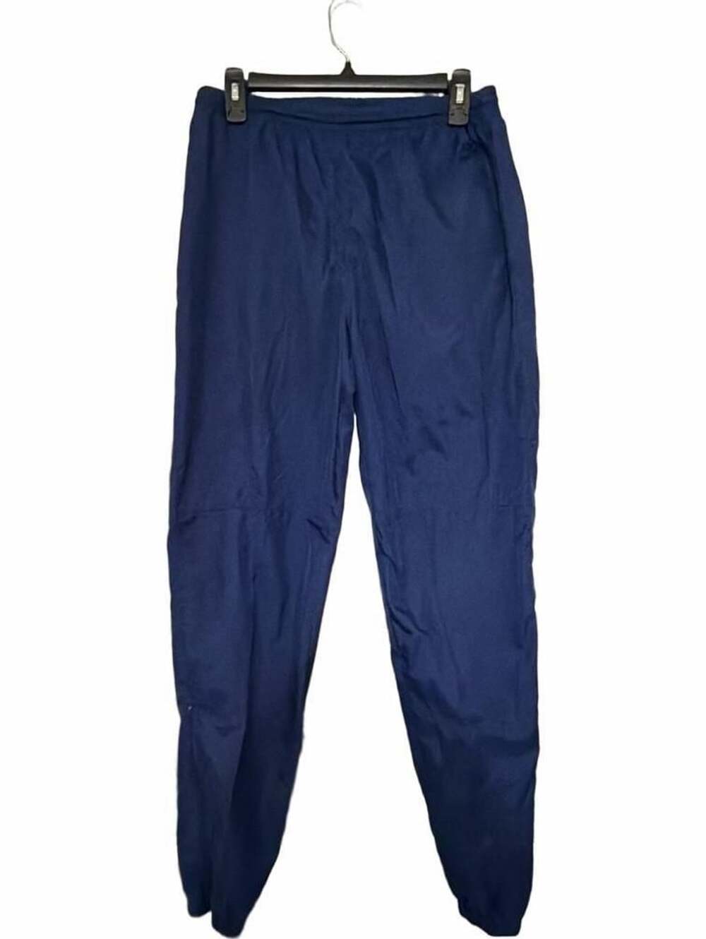Nike Vintage Windbreaker Track Pants Size M Navy Blue Nylon